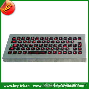 IP65 Dynamic Vandal Proof Backlight Keyboards